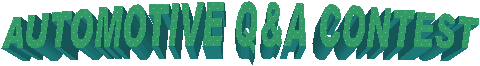 AUTOMOTIVE Q&A CONTEST